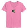 Ladies ComfortSoft® V Neck T Shirt Thumbnail