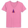 Ladies ComfortSoft® V Neck T Shirt Thumbnail