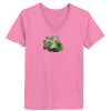 Ladies ComfortSoft® V Neck T Shirt Thumbnail