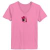 Ladies ComfortSoft® V Neck T Shirt Thumbnail