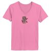 Ladies ComfortSoft® V Neck T Shirt Thumbnail