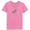 Ladies ComfortSoft® V Neck T Shirt Thumbnail
