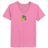 Ladies ComfortSoft® V Neck T Shirt Thumbnail