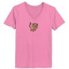 Ladies ComfortSoft® V Neck T Shirt Thumbnail