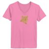 Ladies ComfortSoft® V Neck T Shirt Thumbnail