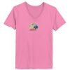 Ladies ComfortSoft® V Neck T Shirt Thumbnail