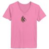Ladies ComfortSoft® V Neck T Shirt Thumbnail
