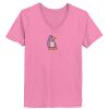 Ladies ComfortSoft® V Neck T Shirt Thumbnail