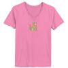 Ladies ComfortSoft® V Neck T Shirt Thumbnail