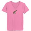 Ladies ComfortSoft® V Neck T Shirt Thumbnail