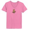 Ladies ComfortSoft® V Neck T Shirt Thumbnail
