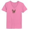 Ladies ComfortSoft® V Neck T Shirt Thumbnail