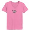 Ladies ComfortSoft® V Neck T Shirt Thumbnail