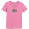 Ladies ComfortSoft® V Neck T Shirt Thumbnail