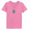 Ladies ComfortSoft® V Neck T Shirt Thumbnail