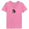 Ladies ComfortSoft® V Neck T Shirt Thumbnail