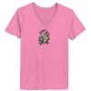 Ladies ComfortSoft® V Neck T Shirt Thumbnail