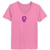 Ladies ComfortSoft® V Neck T Shirt Thumbnail