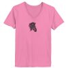 Ladies ComfortSoft® V Neck T Shirt Thumbnail
