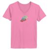 Ladies ComfortSoft® V Neck T Shirt Thumbnail