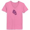 Ladies ComfortSoft® V Neck T Shirt Thumbnail