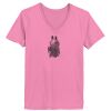 Ladies ComfortSoft® V Neck T Shirt Thumbnail
