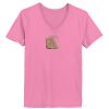 Ladies ComfortSoft® V Neck T Shirt Thumbnail