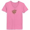 Ladies ComfortSoft® V Neck T Shirt Thumbnail