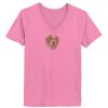 Ladies ComfortSoft® V Neck T Shirt Thumbnail