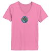 Ladies ComfortSoft® V Neck T Shirt Thumbnail