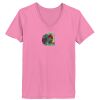 Ladies ComfortSoft® V Neck T Shirt Thumbnail