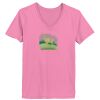 Ladies ComfortSoft® V Neck T Shirt Thumbnail