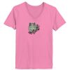 Ladies ComfortSoft® V Neck T Shirt Thumbnail
