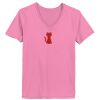 Ladies ComfortSoft® V Neck T Shirt Thumbnail
