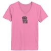 Ladies ComfortSoft® V Neck T Shirt Thumbnail
