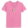 Ladies ComfortSoft® V Neck T Shirt Thumbnail
