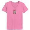 Ladies ComfortSoft® V Neck T Shirt Thumbnail