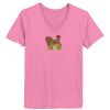 Ladies ComfortSoft® V Neck T Shirt Thumbnail