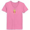 Ladies ComfortSoft® V Neck T Shirt Thumbnail