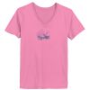 Ladies ComfortSoft® V Neck T Shirt Thumbnail