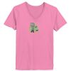 Ladies ComfortSoft® V Neck T Shirt Thumbnail
