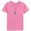 Ladies ComfortSoft® V Neck T Shirt Thumbnail