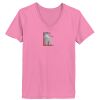 Ladies ComfortSoft® V Neck T Shirt Thumbnail