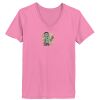 Ladies ComfortSoft® V Neck T Shirt Thumbnail