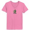Ladies ComfortSoft® V Neck T Shirt Thumbnail