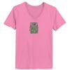 Ladies ComfortSoft® V Neck T Shirt Thumbnail