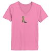 Ladies ComfortSoft® V Neck T Shirt Thumbnail