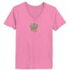 Ladies ComfortSoft® V Neck T Shirt Thumbnail