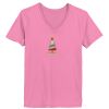 Ladies ComfortSoft® V Neck T Shirt Thumbnail