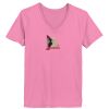 Ladies ComfortSoft® V Neck T Shirt Thumbnail